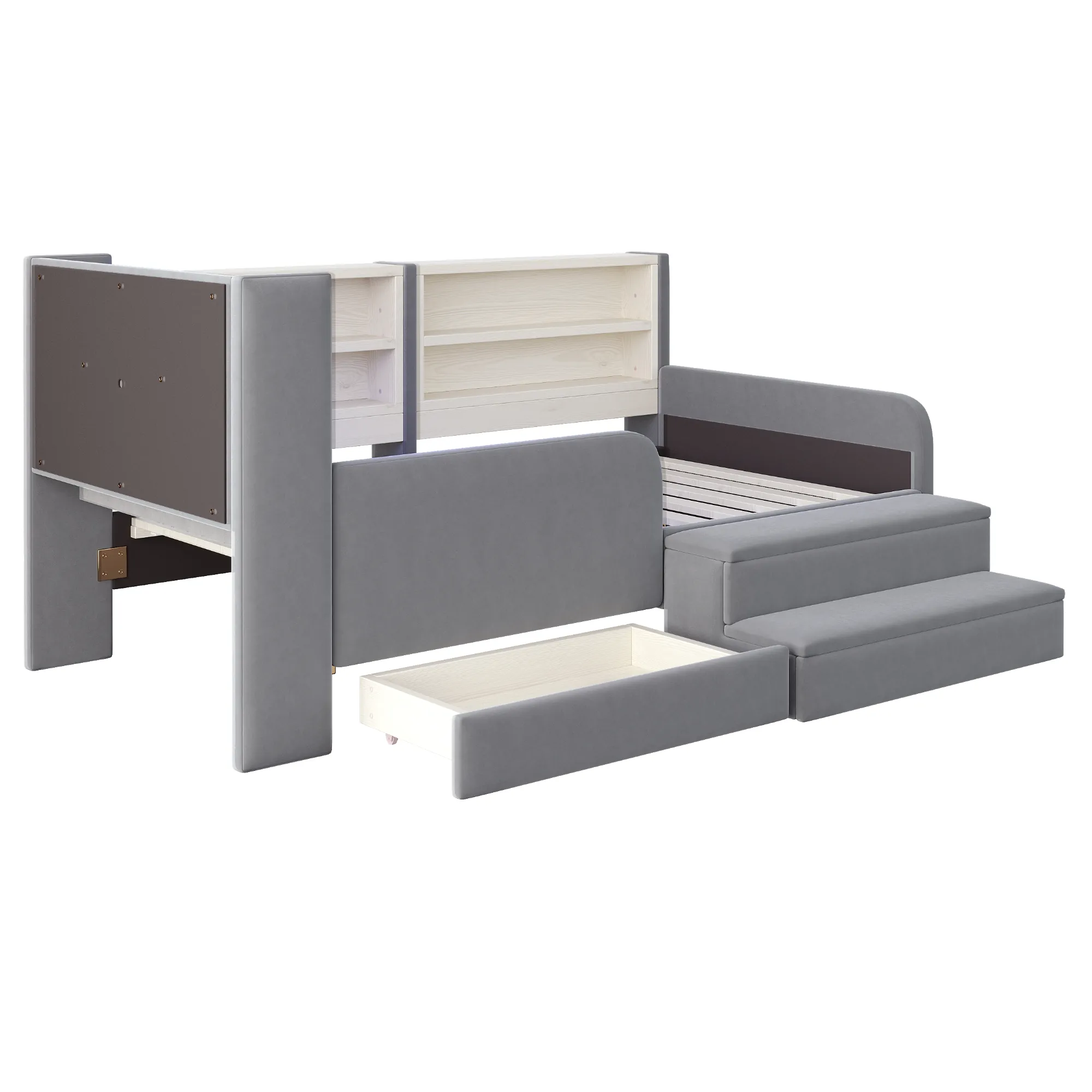 Tiroir et rangements accessibles